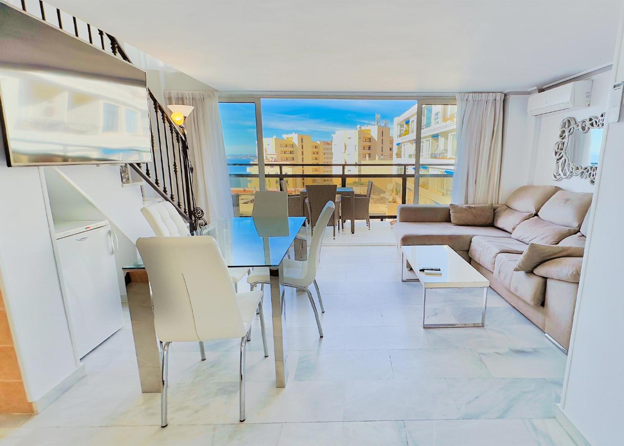 Skol 508 West Facing Duplex Apartment With Amazing Sea Views Marbella Dış mekan fotoğraf