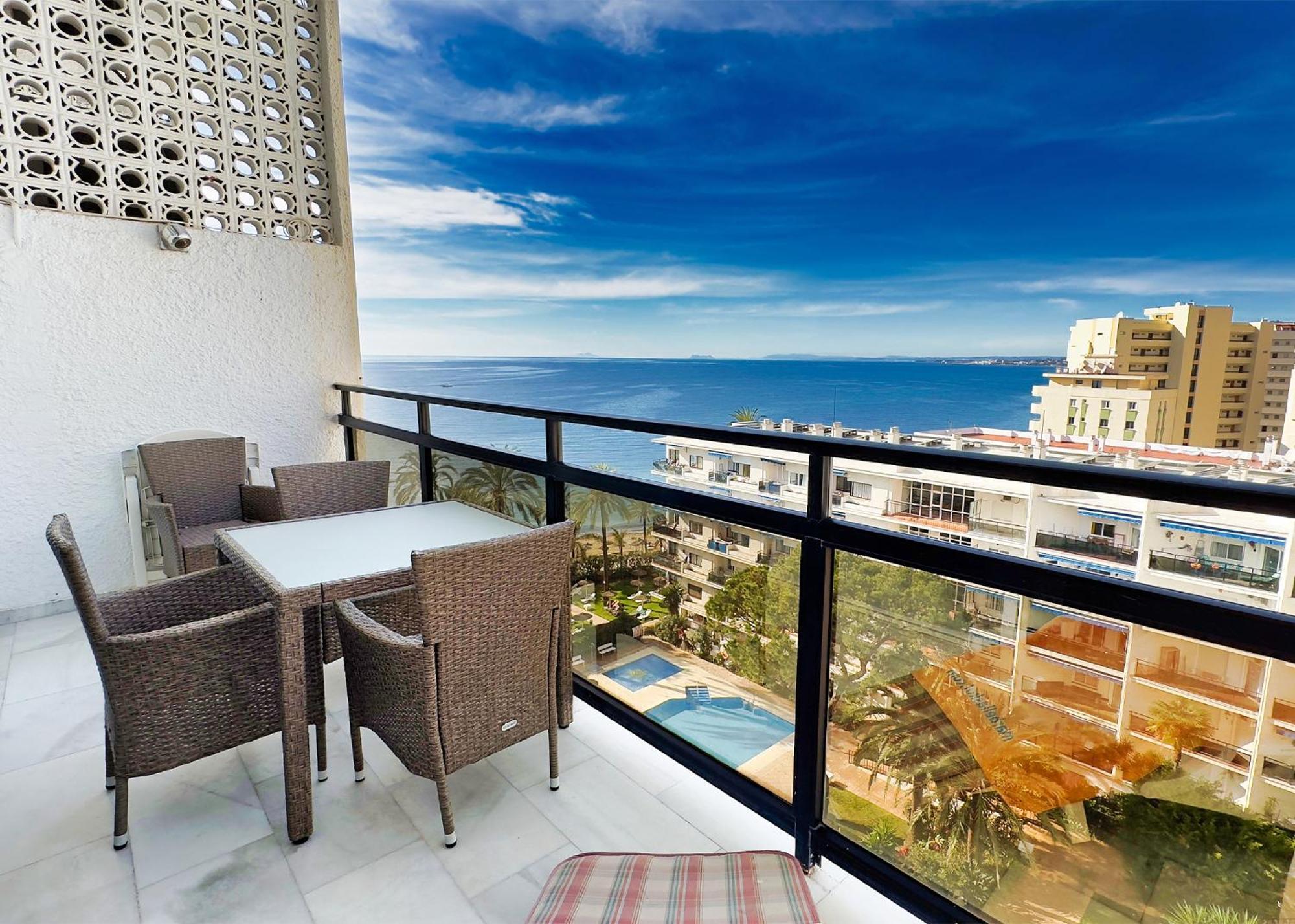 Skol 508 West Facing Duplex Apartment With Amazing Sea Views Marbella Dış mekan fotoğraf