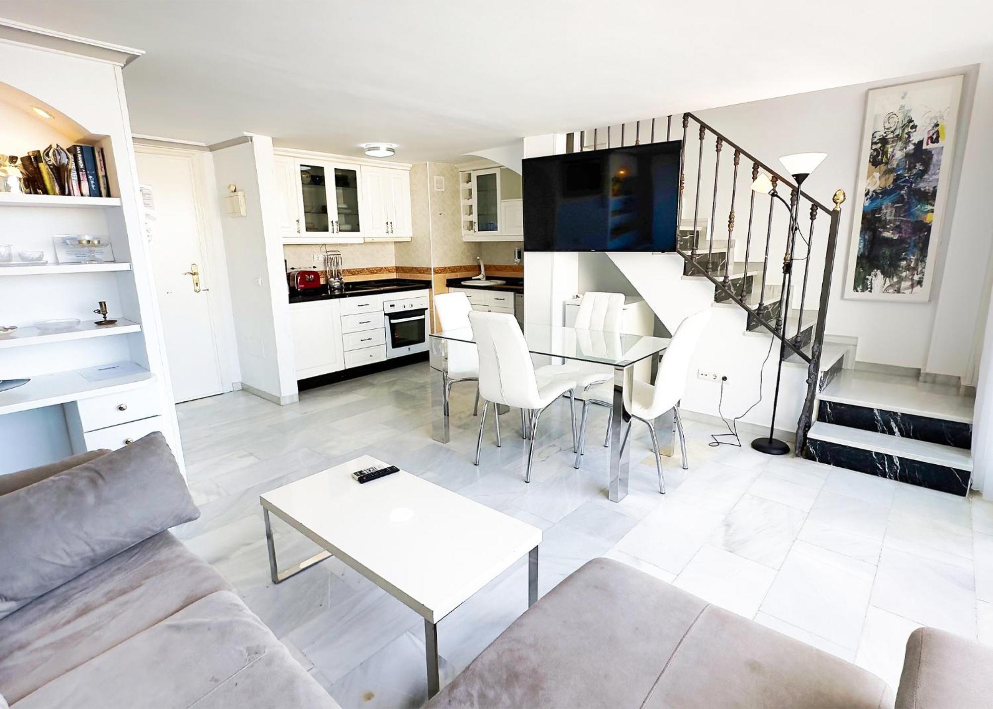 Skol 508 West Facing Duplex Apartment With Amazing Sea Views Marbella Dış mekan fotoğraf